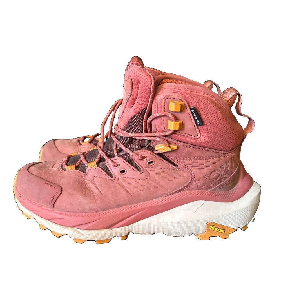 Hoka One One Kaha 2 GTX Womens Leather Waterproof Outdoor Hiking Boots Size 8B